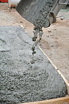 Liquid concrete